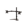 Support auto-portant pour 2 écrans à l'horizontal Série professionnelle__8043701_Freestanding Dual Horz_Left_noMon 031317.png